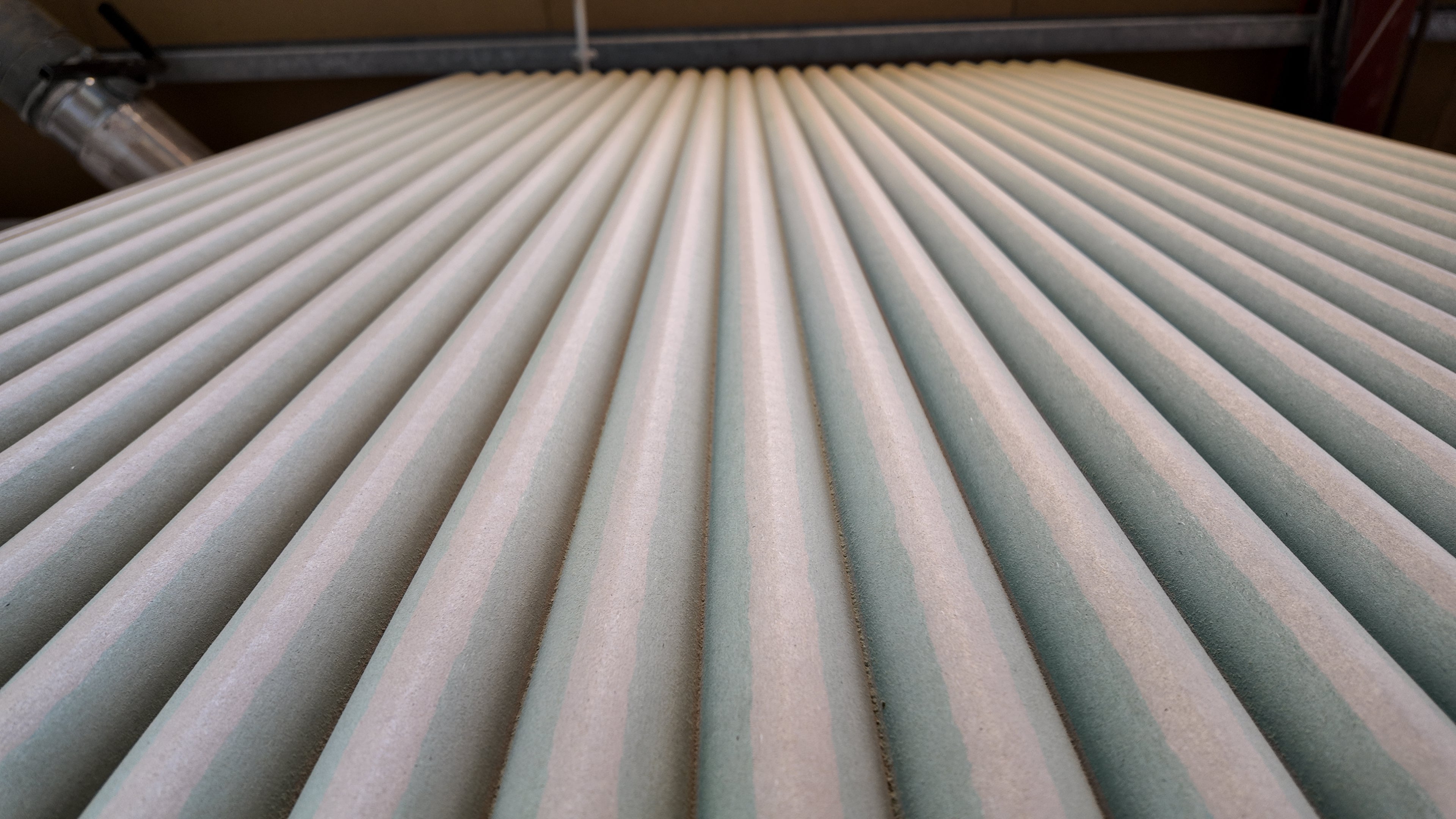 Flexible Ribbed MDF Wall Panels Flexible Ribbed MDF Wall Panels